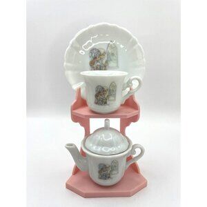 Precious Moments Miniature Tea Set, This is the Day the Lord has Made Teapot and